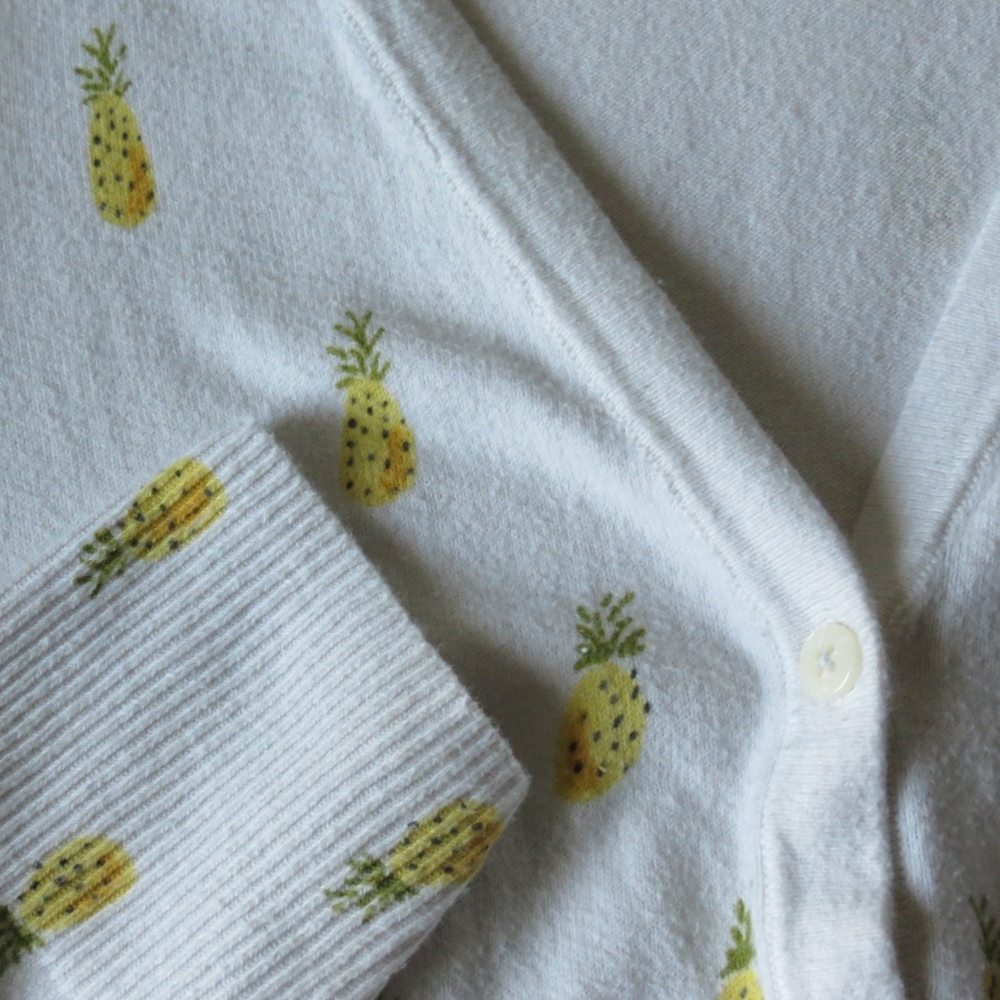 Merona Pineapple Cardigan